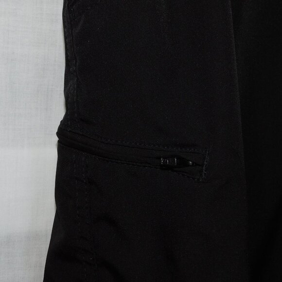 Wrangler Mens 38 Black Lightweight Zipper Pocket Shorts Outdoors - Picture 8 of 12